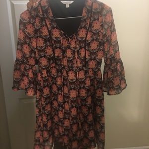 Beautiful floral dress.